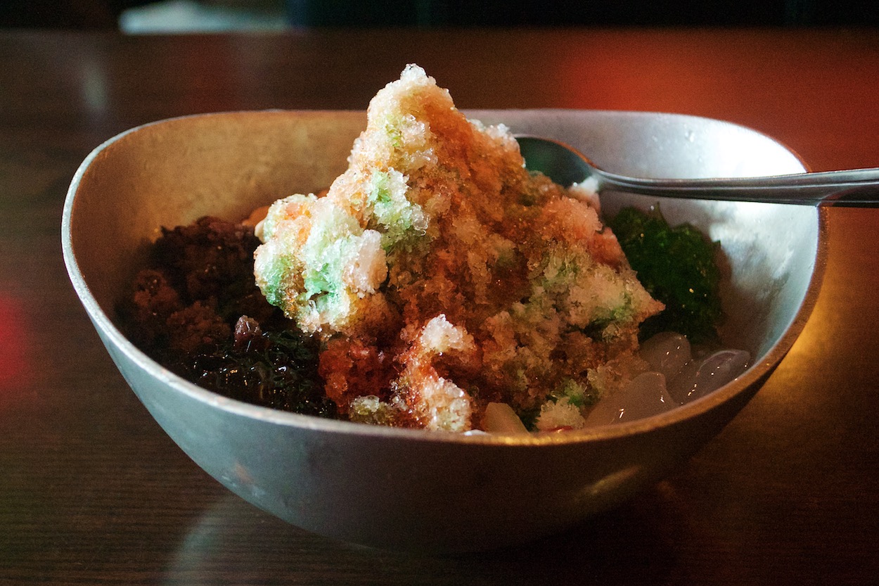 Rainbow Shaved Malaysian Ice in Elmhurst, Queens