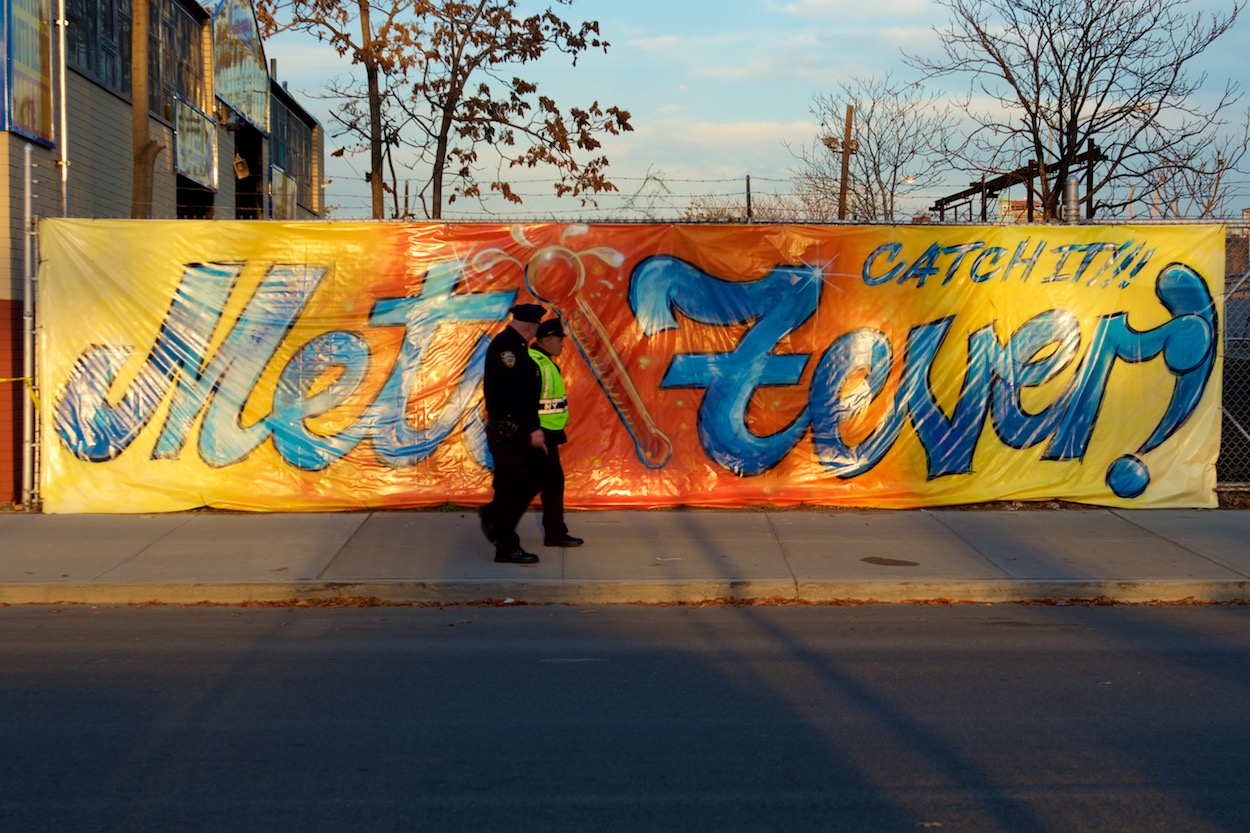 Mets World Series Murals Outside
                     Citi Field in Willet's Point, Queens
