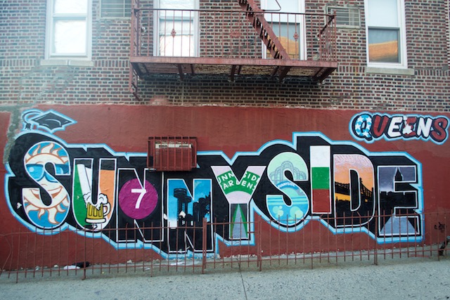 Sunnyside Queens street art mural