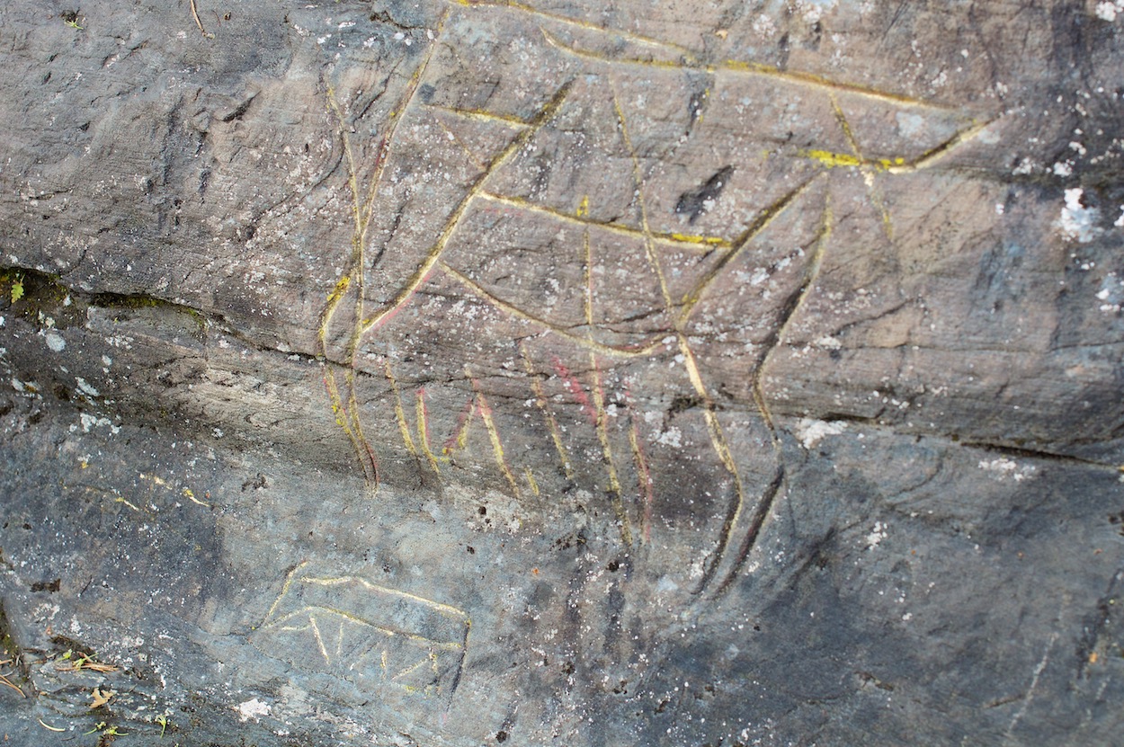 Rock carvings in Hell, Norway