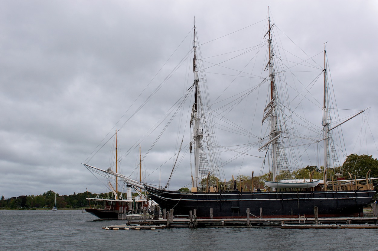 Charles W. Morgan Ship in Mystic Seaport, Connecticut