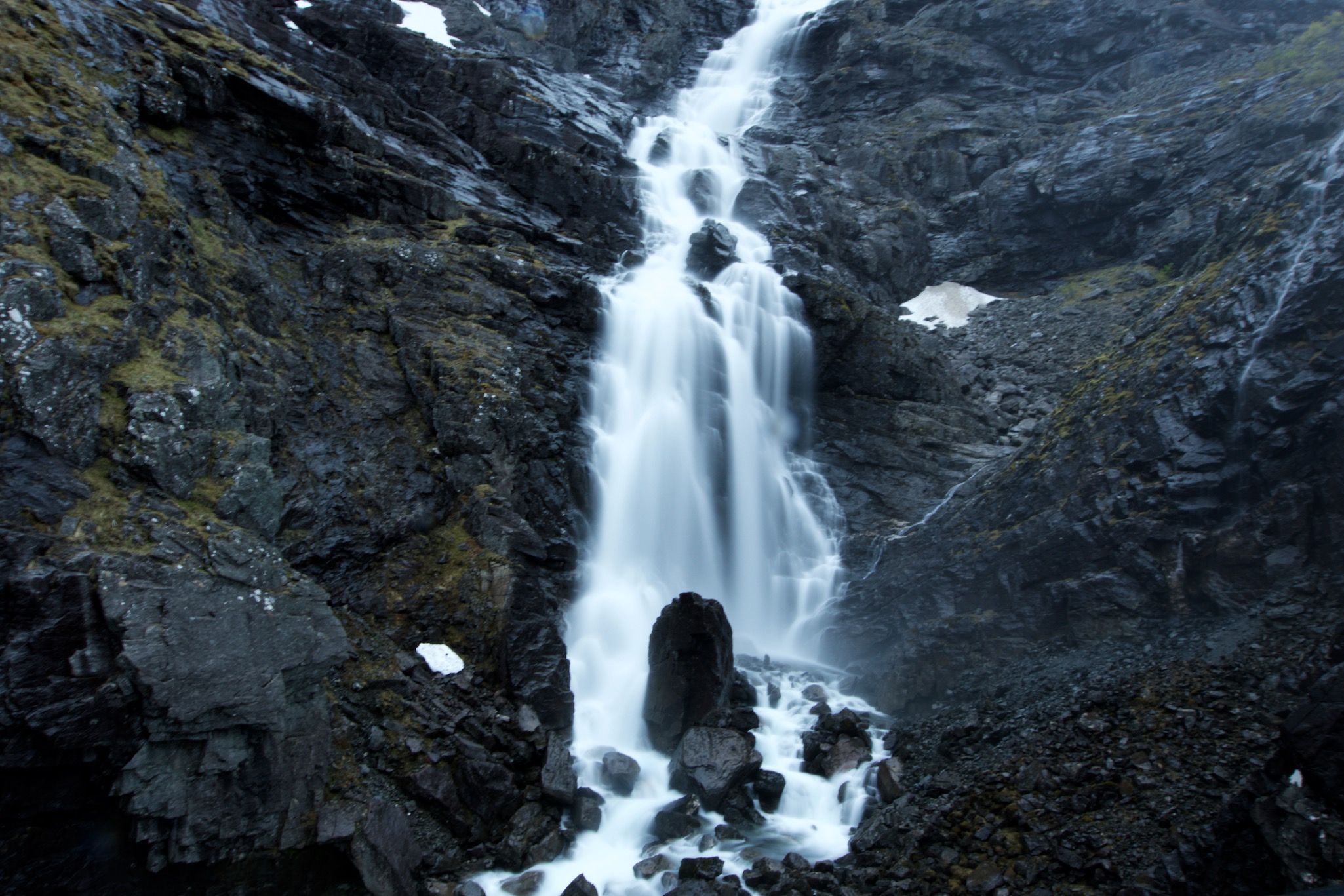 Waterfall in Trollstigen, Norway
